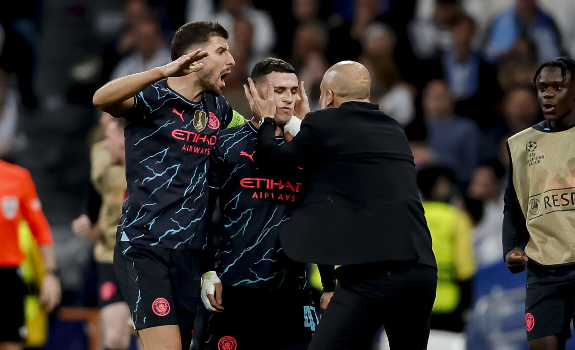 Pep Guardiola reveals why Phil Foden was substituted against Real Madrid