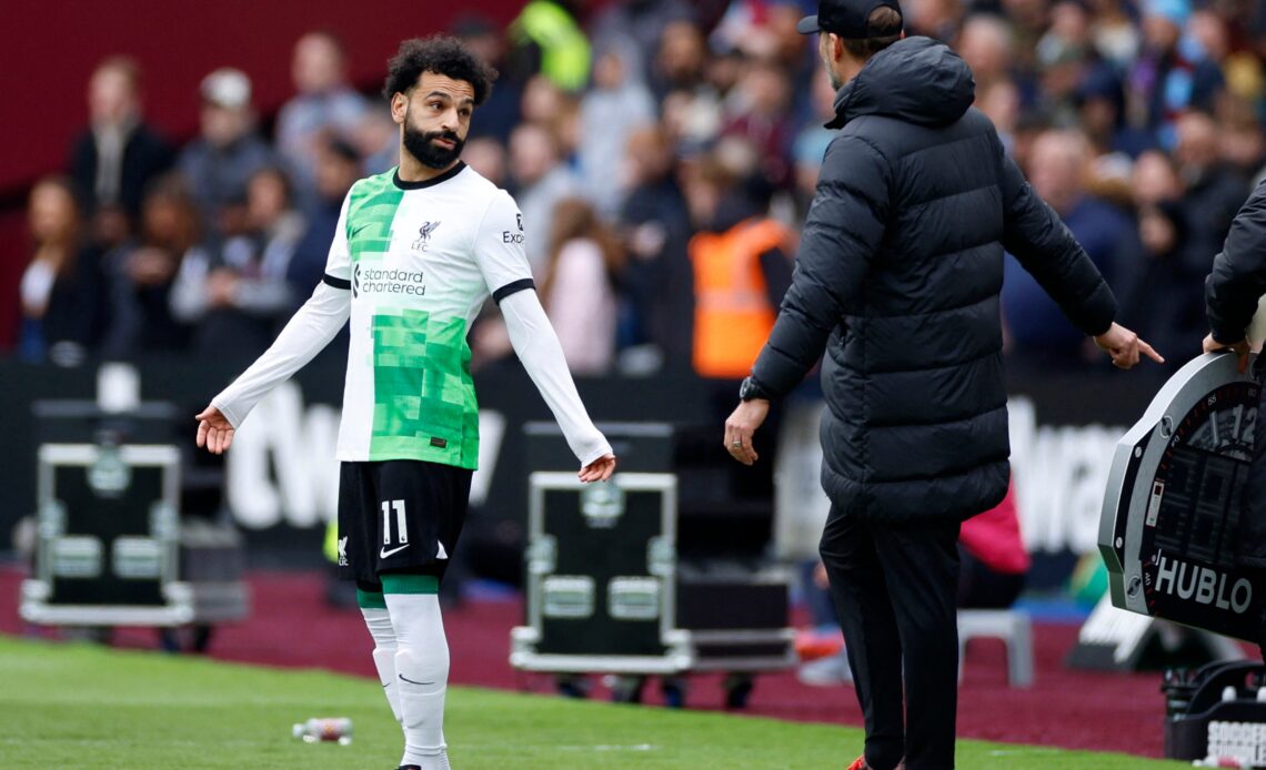 Reds legend labels Mohamed Salah "daft" for his mixed zone comments, following draw with West Ham