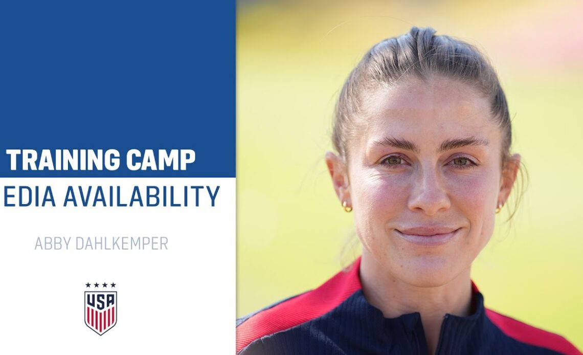 TRAINING CAMP MEDIA AVAILABILITY -  Abby Dahlkemper | April 4, 2024 | 2024 SheBelieves Cup