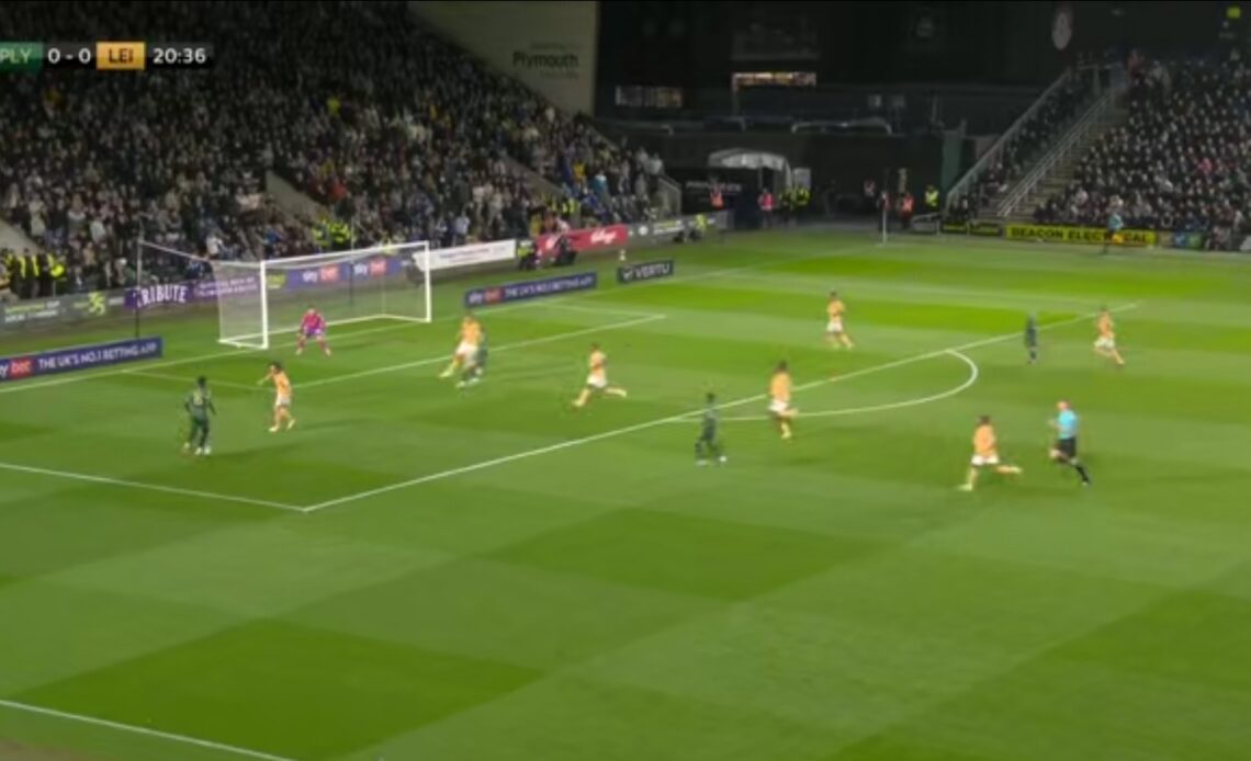 Watch: Plymouth Argyle have taken the lead against Leicester City