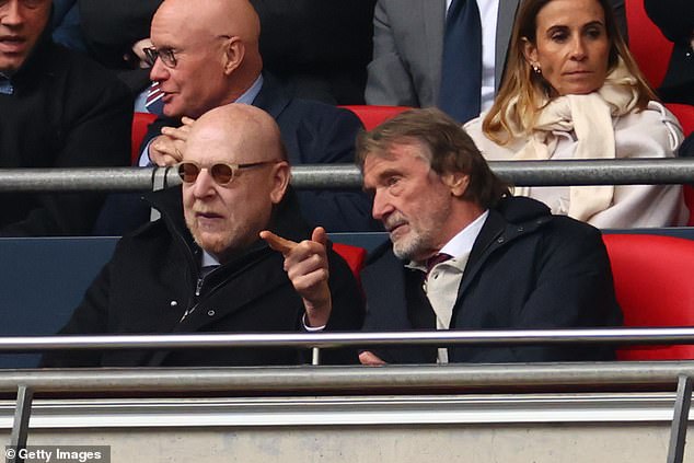 New part owner Sir Jim Ratcliffe (right) is said to be making preparations for the next season
