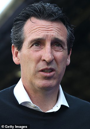 Unai Emery's Villa would have to pay £1.2million to sign the forward