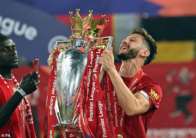 The 36-year-old won the Premier League in his final season at Liverpool in 2020