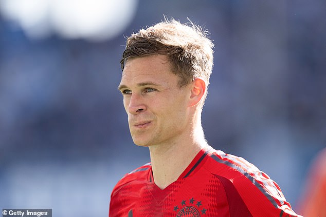 Thomas Tuchel had wanted to recruit a defensive-minded player to play holding midfield instead of Joshua Kimmich (pictured)