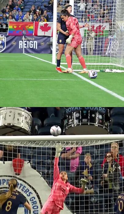 Another moment for this EPIC save 👀  #nwsl #soccer