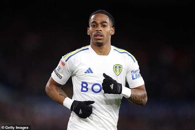 Leeds winger Crysencio Summerville (pictured) is wanted by Chelsea and Liverpool