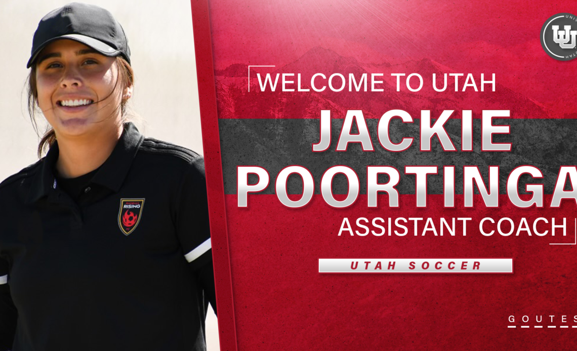 Jackie Poortinga Joins Utah Women’s Soccer Coaching Staff