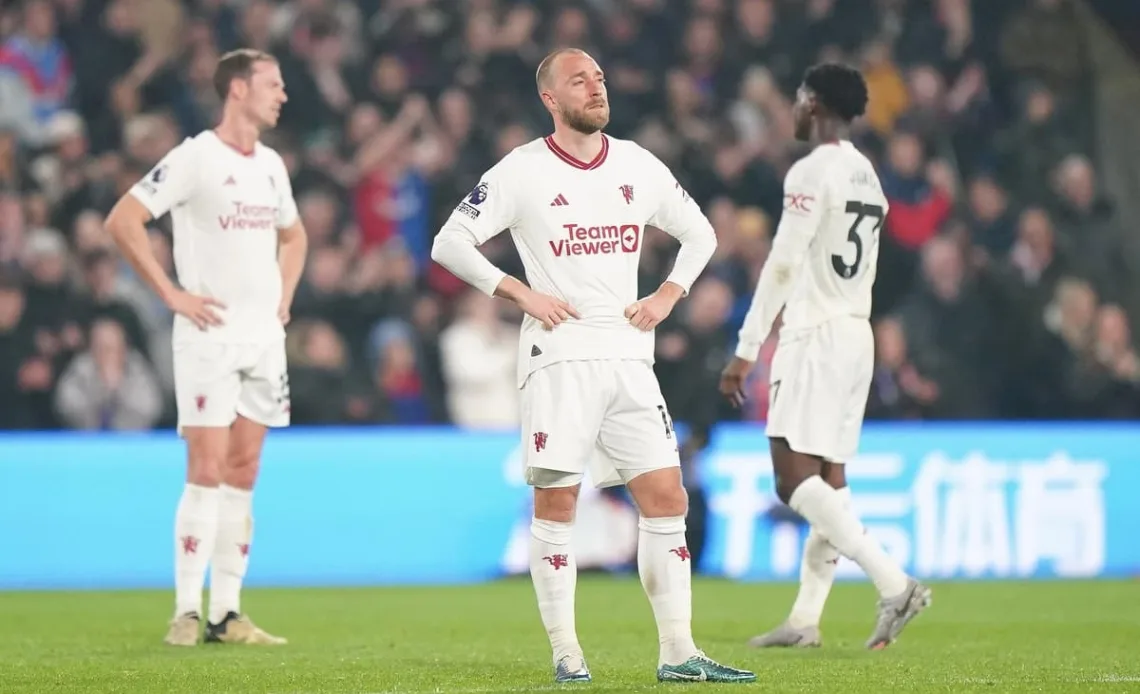Man United boss Erik ten Hag reacts to humiliation against Crystal Palace