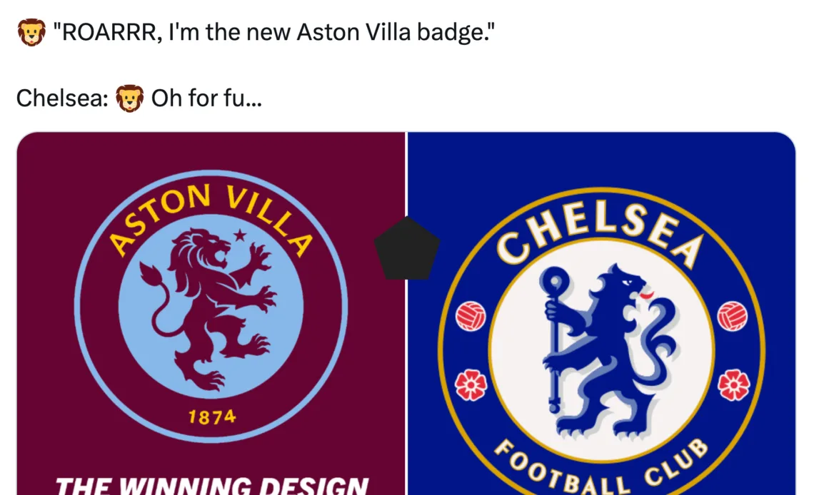 New Aston Villa crest unveiled as circular 'Chelsea' design ditched