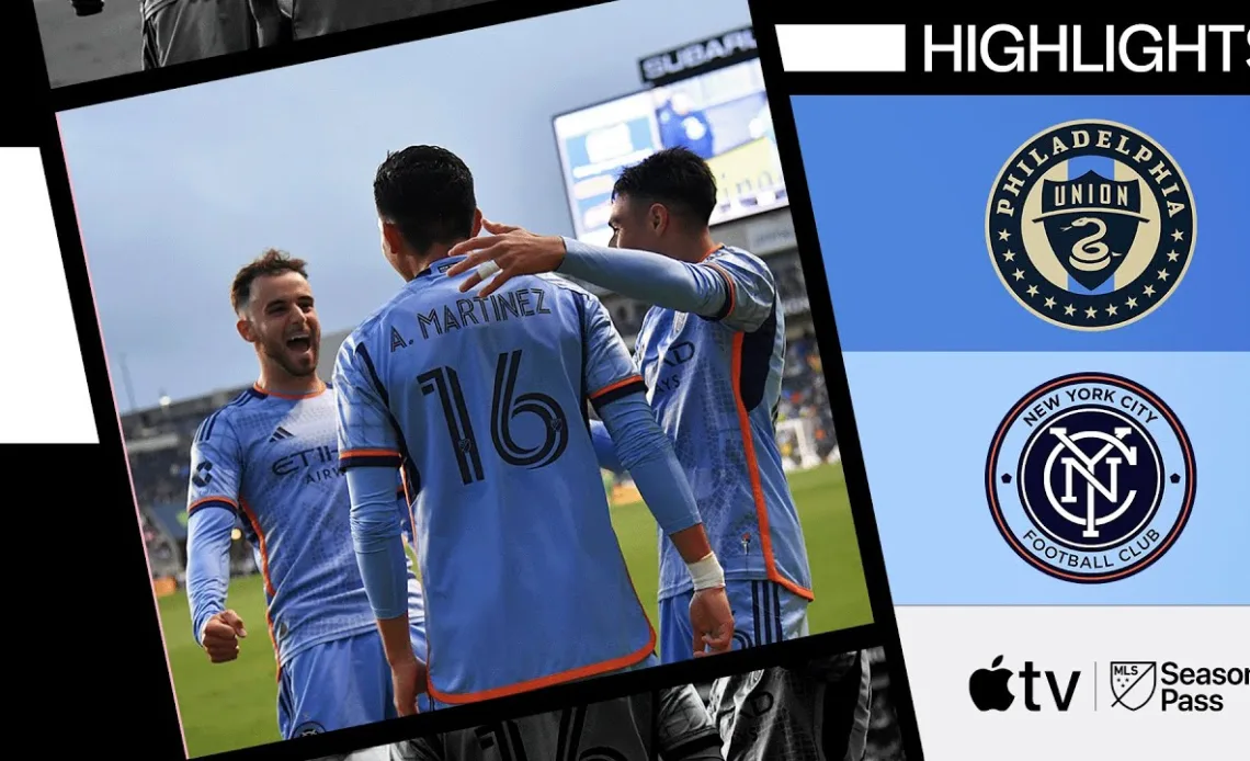 Philadelphia Union vs. New York City FC | Full Match Highlights | May 15, 2024