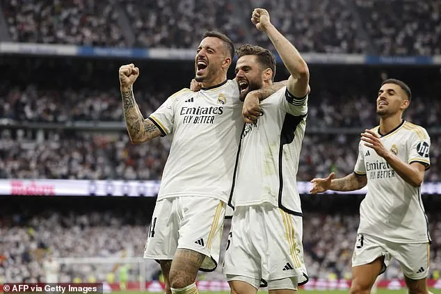 Real Madrid's Nacho is reportedly being lined up for a summer move to Inter Miami