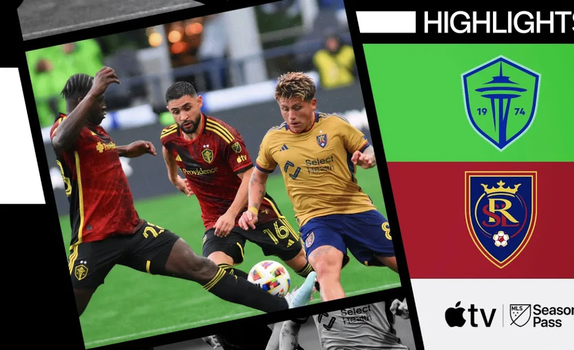 Seattle Sounders vs. Real Salt Lake | Full Match Highlights | May 29, 2024