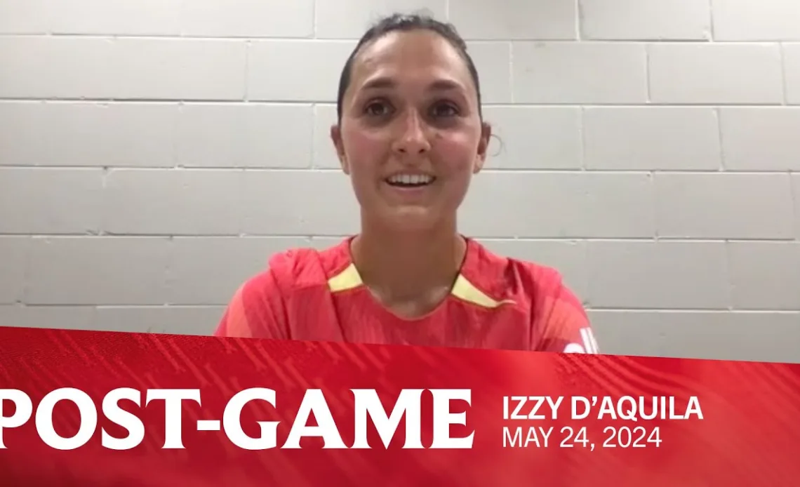 "I was really proud at how hard the team fought" | Izzy D'Aquila on her first goal, loss to Pride