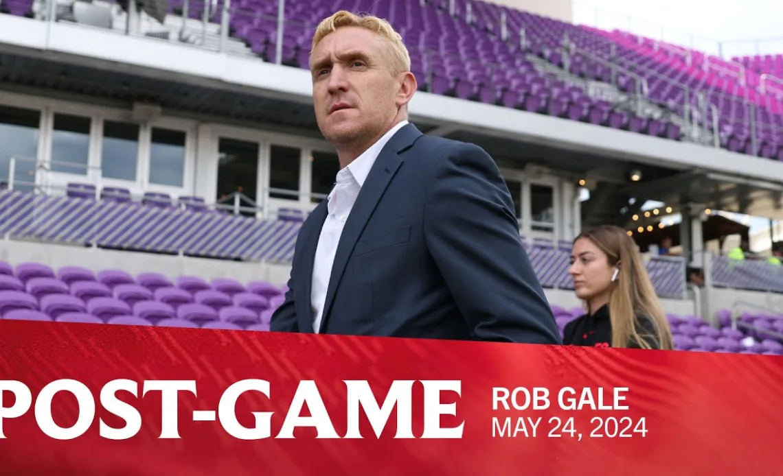 "We gave them everything we had tonight" | Rob Gale discusses tough loss to Orlando