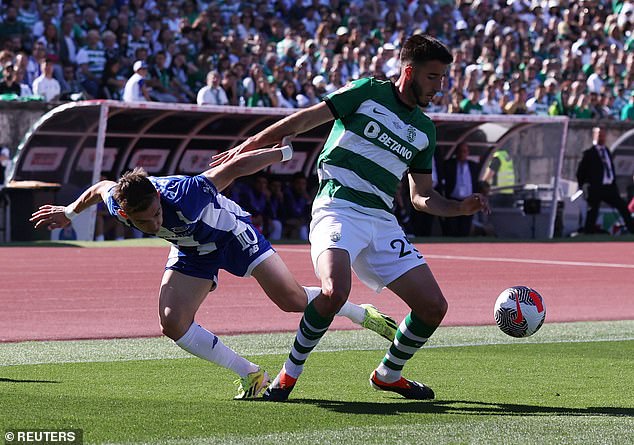 The Sporting Lisbon centre-back, who also plays on the left, has caught Liverpool's eye as well