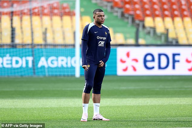 Mbappe admitted he was 'relieved and liberated' after being freed from the Parc des Princes