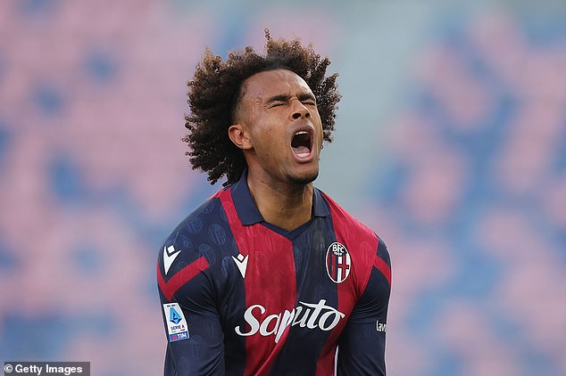 Zirkzee scored 11 goals for Bologna in Serie A last season and produced four assists as well
