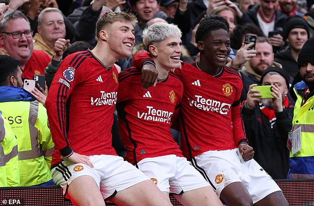 Rasmus Hojlund, Alejandro Garnacho and Kobbie Mainoo are amongst United's 'untouchables'
