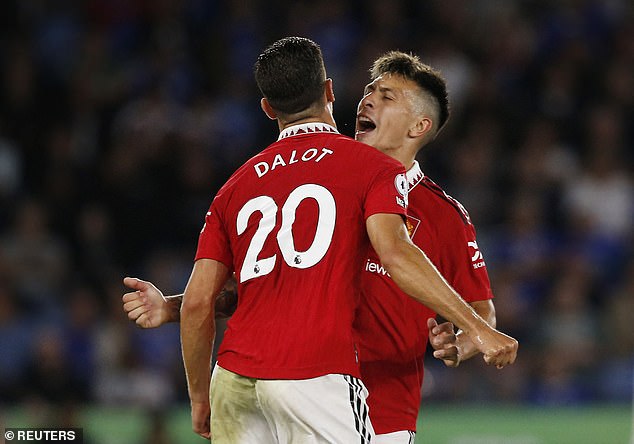 Diogo Dalot and Lisandro Martinez have been added to United's list of unsellable players
