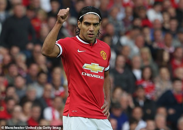 Falcao, now 38, played at Manchester United on loan in the 2014-15 season, scoring four goals