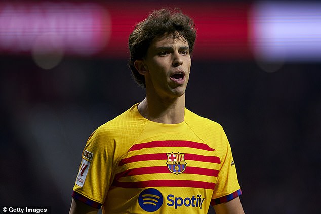 Joao Felix, another loanee, officially left Barcelona on Sunday but he could yet return