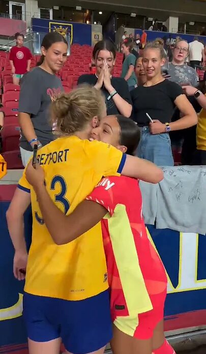 All love for Hannah after our battle ♥️ #BAONPDX