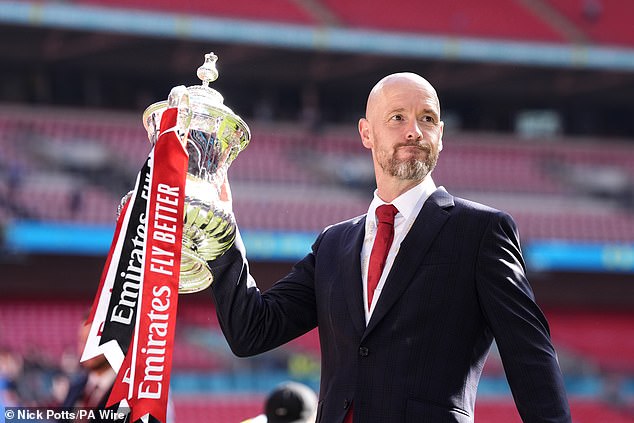 Winning the FA Cup appears to have been decisive in Erik ten Hag remaining Man United boss