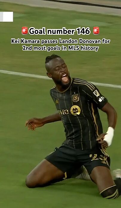 Kei Kamara GOAL to pass Landon Donovan for second most MLS goals EVER