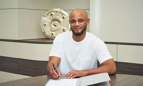 Kompany's father reveals trio of Premier League clubs showed interest in his son before signing for Bayern