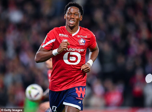 Manchester United and Tottenham are reportedly keen on Lille forward Jonathan David