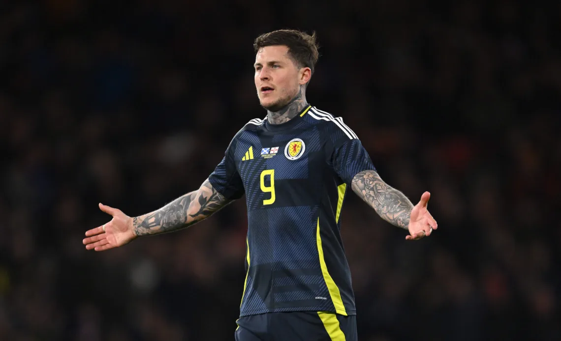 Scotland facing Euro 2024 striker crisis following 'freak' injury