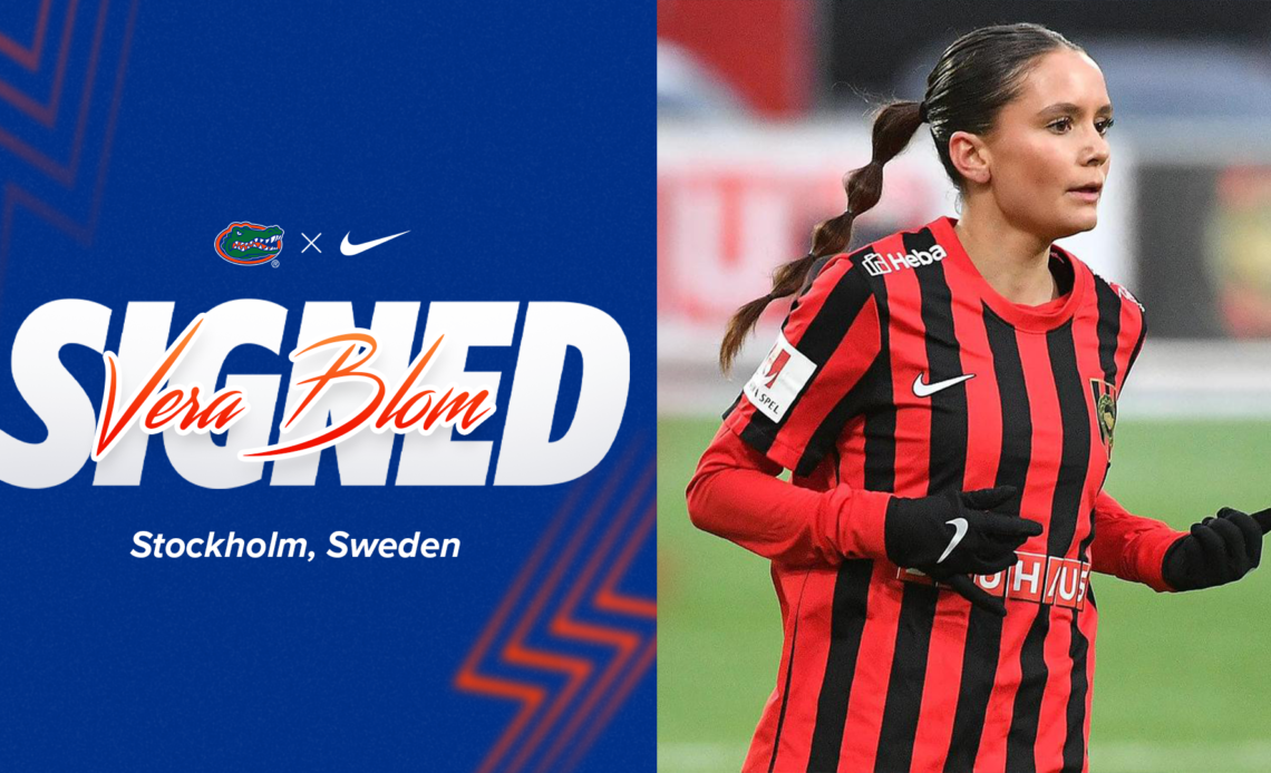 Sweden Youth National Team Talent Vera Blom Joins Gator Soccer