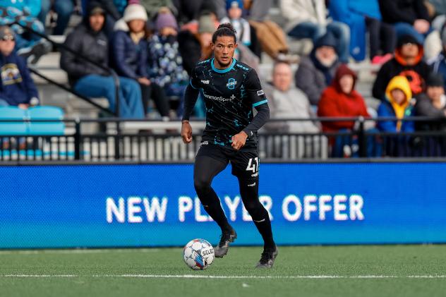 James Musa with Colorado Springs Switchbacks FC