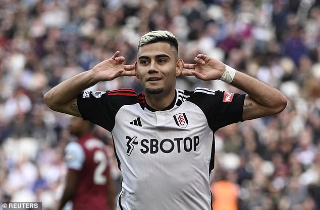 Fulham playmaker Andreas Pereira is also being monitored by Italian giants Juventus