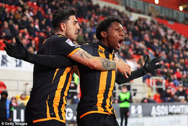 They also want Jaden Philogene (right), and have opened talks with Hull over a £35m double deal