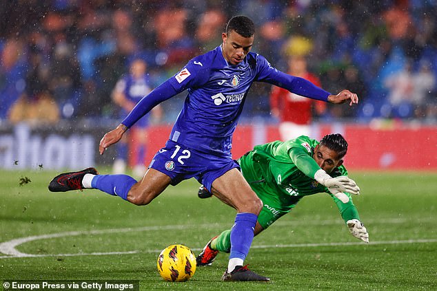 Greenwood hit 10 goals in 36 games for Getafe but is likely to move elsewhere this summer