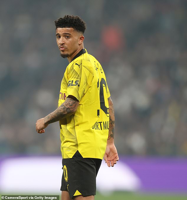 Juventus are hoping to sign Jadon Sancho, who spent half of last season on loan at Dortmund