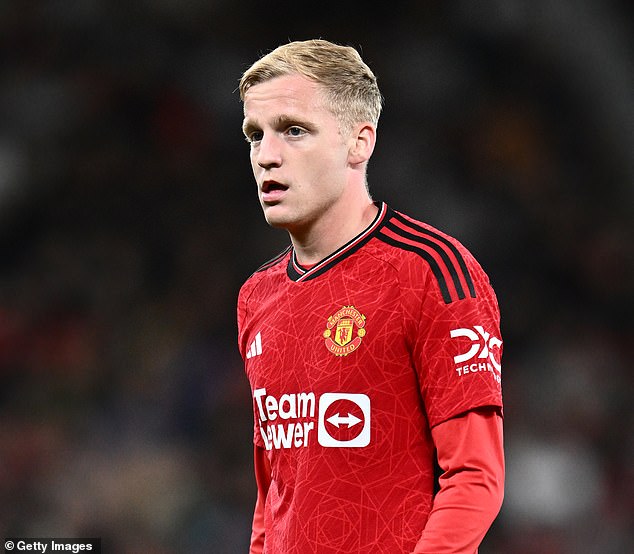 Van de Beek made 62 first-team appearances for the Old Trafford club and scored two goals