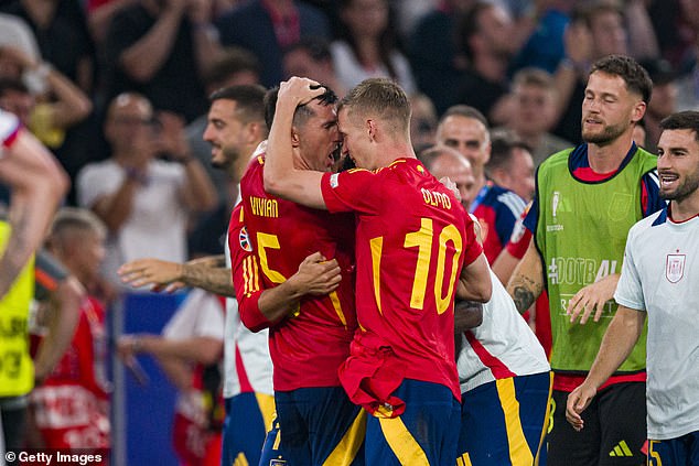 The midfielder has played a key role in Spain's run to the Euro 2024 final, scoring three goals