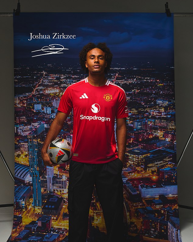 Zirkzee has become Manchester United's first signing of the summer transfer window