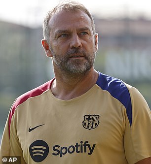 Barca's new head coach, Hansi Flick, is looking to shore up his midfield defensively