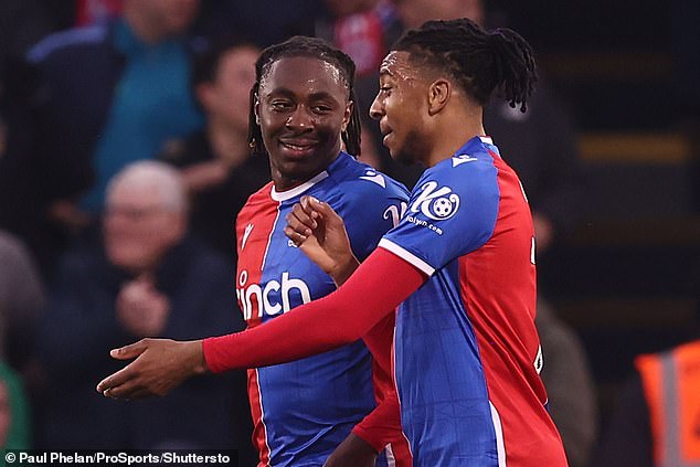 Crystal Palace have already lost Michael Olise (right) this summer after he joined Bayern Munich for £52m