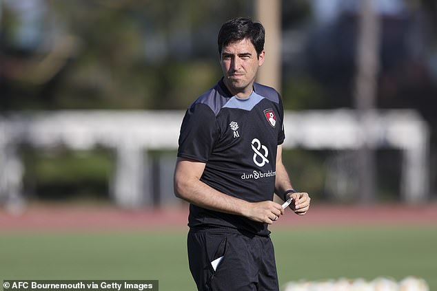 Bundesliga sides Stuttgart and Wolfsburg were interested in signing the young defender but he is keen on working with the Cherries boss Andoni Iraola