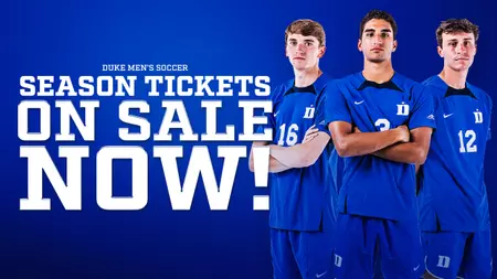 Men's Soccer Season Tickets Now on Sale