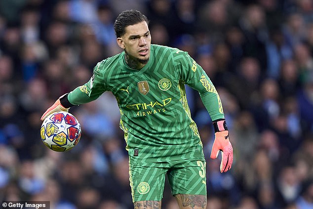 Pep Guardiola has provided an update on the future of Ederson (pictured) after negotiations with Al-Ittihad