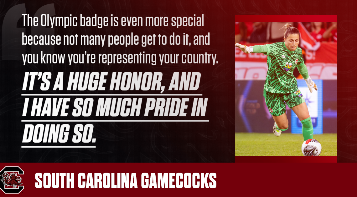 Representing Her Country Never Gets Old for Sabrina D’Angelo – University of South Carolina Athletics