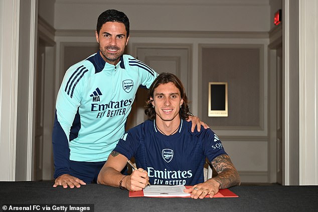 Arsenal have officially unveiled Riccardo Calafiori after sealing a £42m deal for the defender