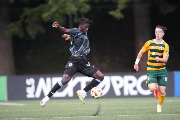 Tacoma Defiance and the Portland Timbers2 in action