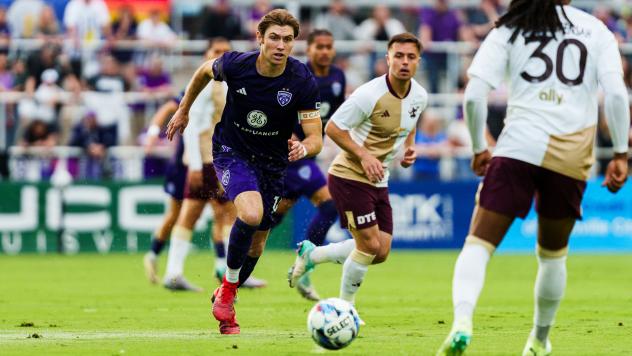 Louisville City FC in action