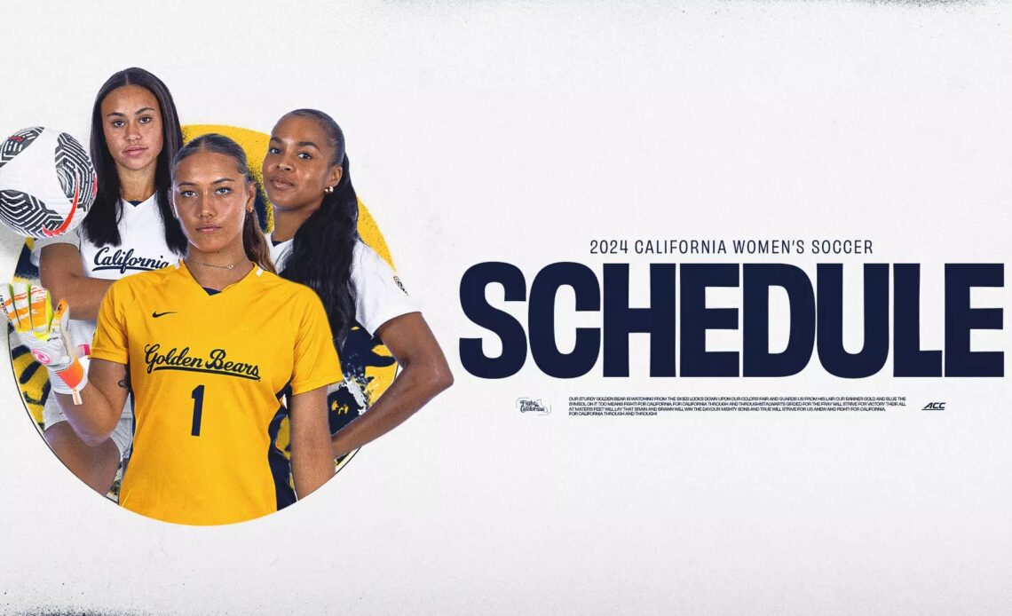 Women’s Soccer Unveils 2024 Schedule